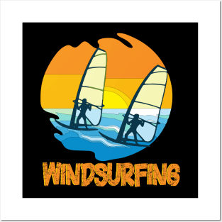 Windsurfing Posters and Art